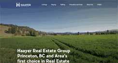 Desktop Screenshot of princetonbcrealestateforsale.com